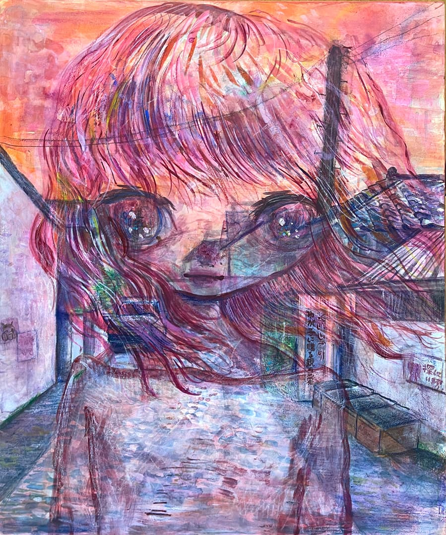 心臓と足の骨の油彩画 心臓と足の骨の油彩画 心臓と足の骨の油彩画